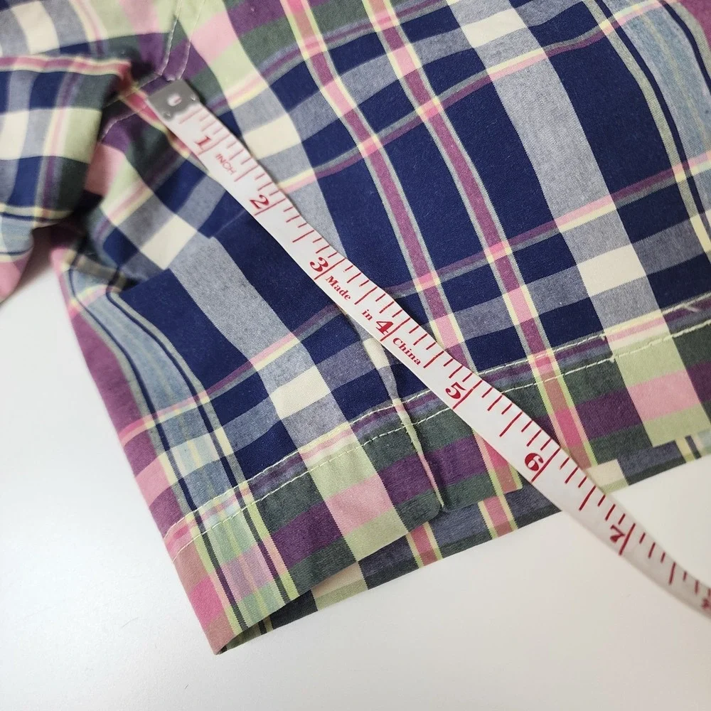 Polo Sport Ralph Lauren Plaid Swim Trunk Men's 2X Big Lined Drawstring Waist